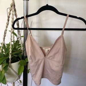Urban Outfitters Light Pink Crop Tank